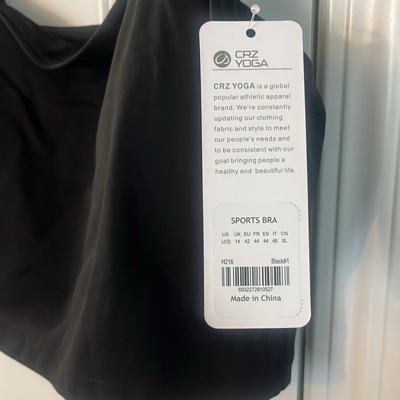 CRZ yoga sports bra. Brand new - Picture 4 of 5